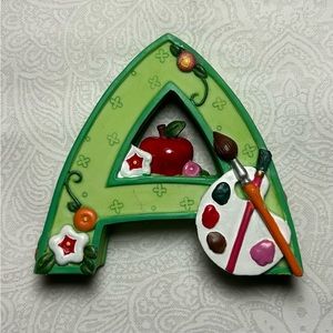 Vintage Mary Engelbreit Letter “A” Stands on its Own About 3” Tall Collectible